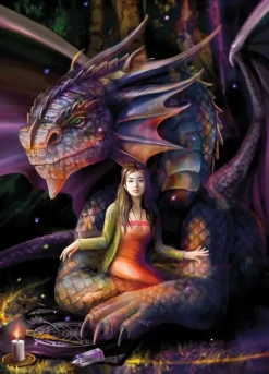 Bluebird Puzzle: Anne Stokes - Spirit Dragon (1000)