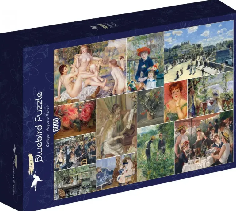Bluebird Puzzle: Auguste Renoir - Collage (6000)