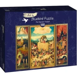 Bluebird Puzzle: Bosch - The Haywain Triptych (1000)