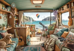 Bluebird Puzzle: Camping Coast (1000)