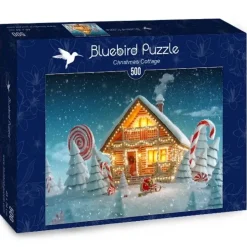 Bluebird Puzzle: Christmas Cottage (500)