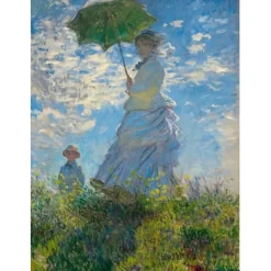 Bluebird Puzzle: Claude Monet - Woman with a Parasol, Madame Monet and Her Son (3000)