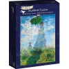 Bluebird Puzzle: Claude Monet - Woman with a Parasol, Madame Monet and Her Son (1000)