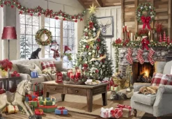 Bluebird Puzzle: Cozy Christmas (1000)