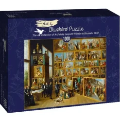 Bluebird Puzzle: David Teniers the Younger - The Art Collection of Archduke Leopold Wilhelm in Brussels, 1652 (1000)