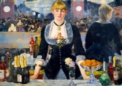 Bluebird Puzzle: Édouard Manet - A Bar at the Folies-Bergere, 1882 (1000)