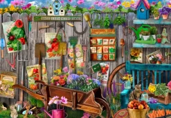 Bluebird Puzzle: Garden Tool Fence (1000)
