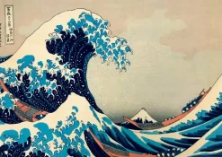 Bluebird Puzzle: Hokusai - The Great Wave off Kanagawa, 1831 (1000)