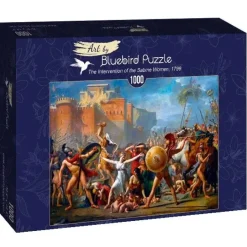 Bluebird Puzzle: Jacques-Louis David - The Intervention of the Sabine Women, 1799 (1000)