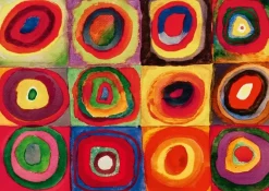 Bluebird Puzzle: Kandinsky - Colour Study, 1913 (1000)