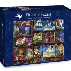 Bluebird Puzzle: Library Adventures in Reading (3000)