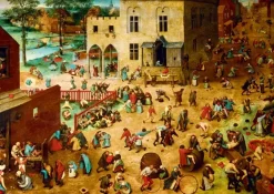 Bluebird Puzzle: Pieter Bruegel the Elder - Children's Games, 1560 (1000)