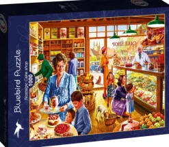 Bluebird Puzzle: Steve Crisp - Nostalgic Cake Shop (1000)