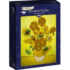 Bluebird Puzzle: Vincent Van Gogh - Sunflowers, 1889 (1000)