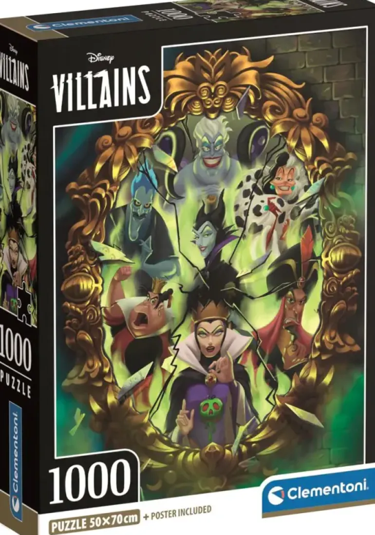 Clementoni: Disney Villains (1000)