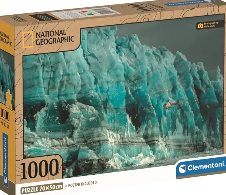 Clementoni: National Geographics - Hubbard Glacier (1000)
