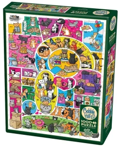 Cobble Hill: Doodlecats (1000)