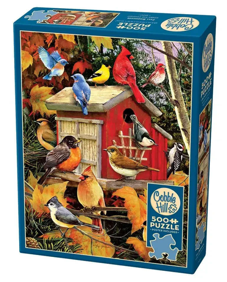 Cobble Hill: Fall Birdhouse (500)