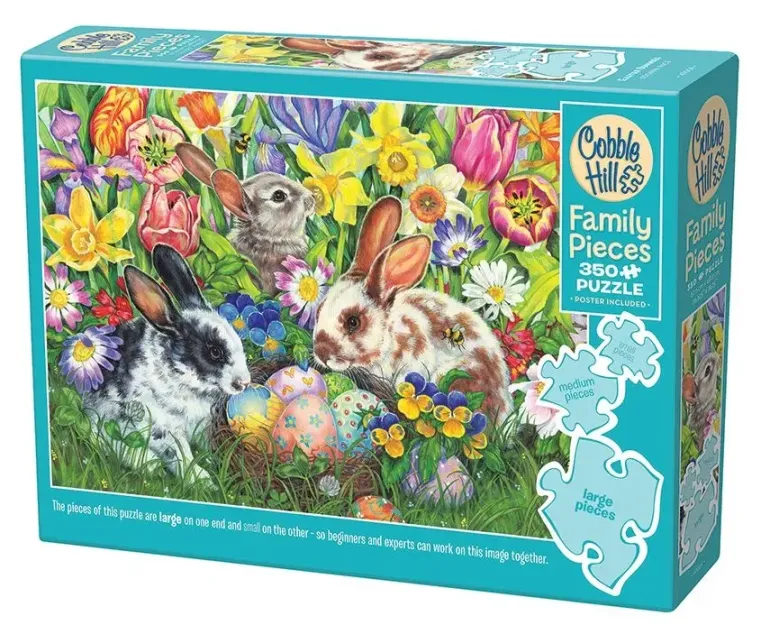 Cobble Hill: Family Pieces - Easter Bunnies (350)