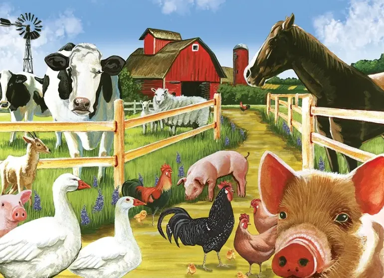 Cobble Hill: Family Pieces - Welcome to the Farm (350)