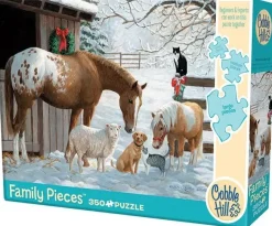 Cobble Hill: Family Pieces - Winter Barnyard (350)