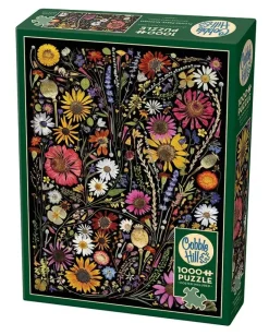 Cobble Hill: Flower Press: Happiness (1000)