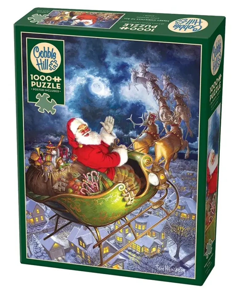 Cobble Hill: Merry Christmas to All (1000)