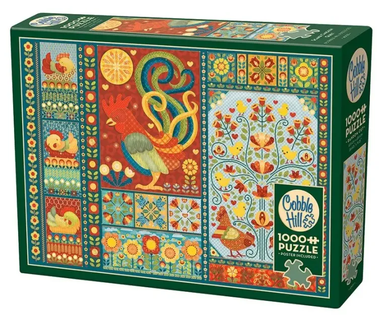 Cobble Hill: Scandi Chicken Quilt (1000)