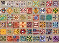 Cobble Hill: 50 States Quilt Blocks (1000)