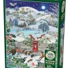 Cobble Hill: Village on a Winter Night (1000)
