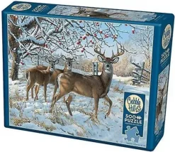Cobble Hill: Winter Deer (500)