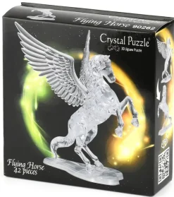 Crystal Puzzle: Flying Horse - Clear (42)