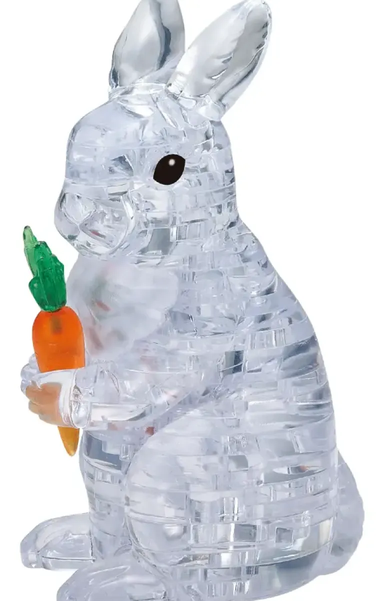 Crystal Puzzle: Rabbit - Clear (41)