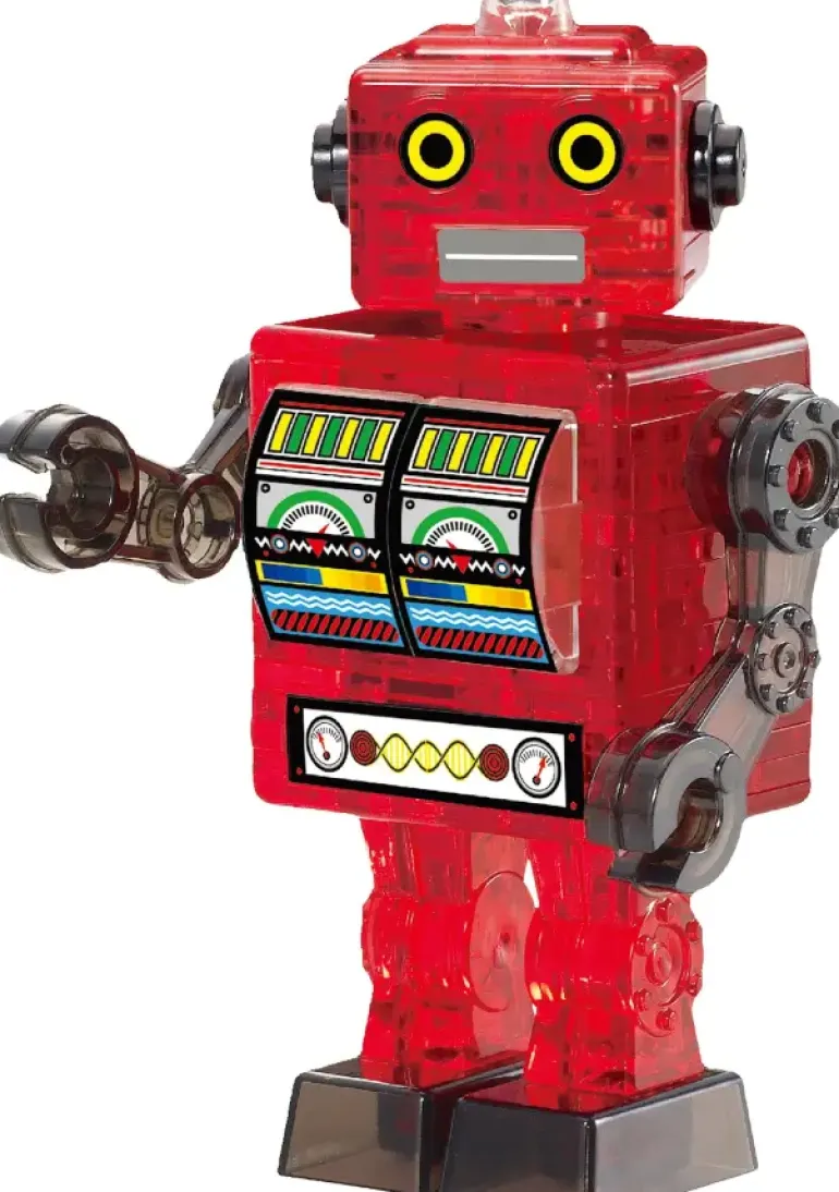Crystal Puzzle: Tin Robot - Red (39)