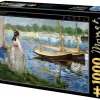 D-Toys: Edouard Manet - The-Banks of the Seine at Argenteuil (1000)