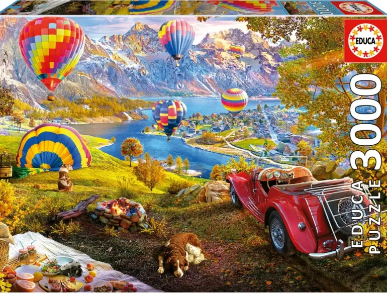 Educa: Hot Air Balloon Valley (3000)