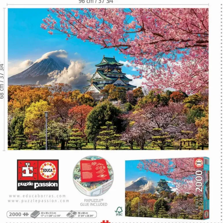 Educa: Osaka Castle, Japan (2000)