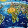 Educa: World Landmarks Globe (2000)