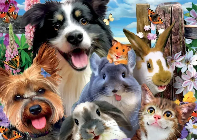 Educa: Yard Buddies Selfie (500)