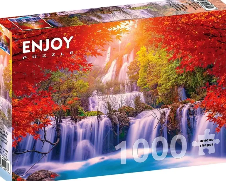 Enjoy: Thee Lor Su Waterfall in Autumn, Thailand (1000)
