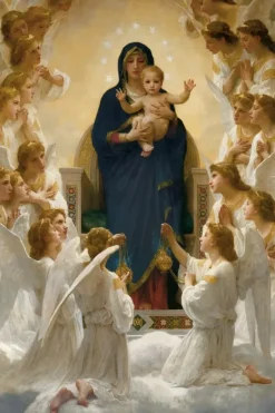 EuroGraphics: Bouguereau - Virgin with Angels (1000)