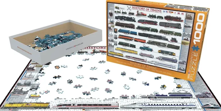 EuroGraphics: History of Trains (1000)