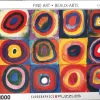 EuroGraphics: Kandinsky - Colour Study of Squares (1000)