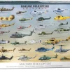 EuroGraphics: Large Pieces - Military Helicopter (500)