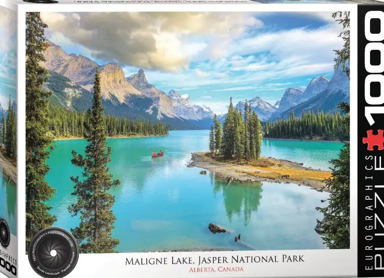 EuroGraphics: Maligne Lake, Alberta (1000)