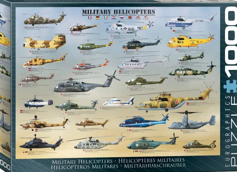 EuroGraphics: Military Helicopters (1000)