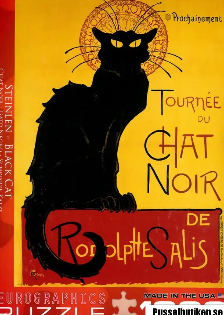 EuroGraphics: Steinlen - Black Cat (1000)