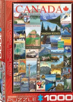 EuroGraphics: Travel Canada - Vintage Posters (1000)