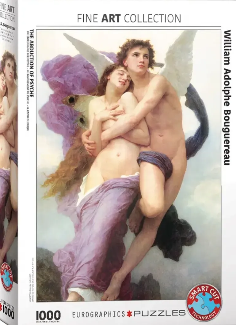 EuroGraphics: William Adolphe Bouguereau - The Abduction of Psyche (1000)