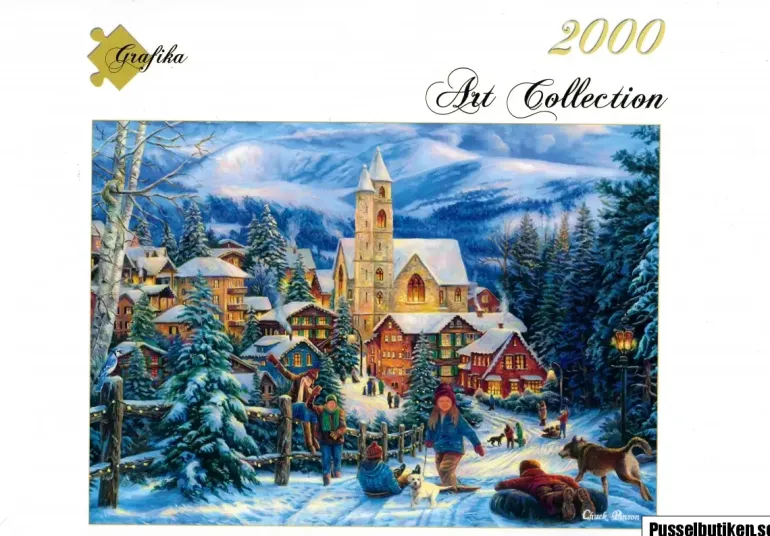Grafika: Chuck Pinson - Sledding To Town (2000)